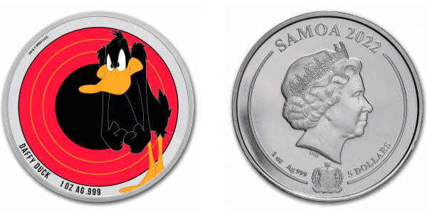 Daffy Duck - colored