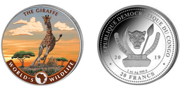 Giraffe - colored